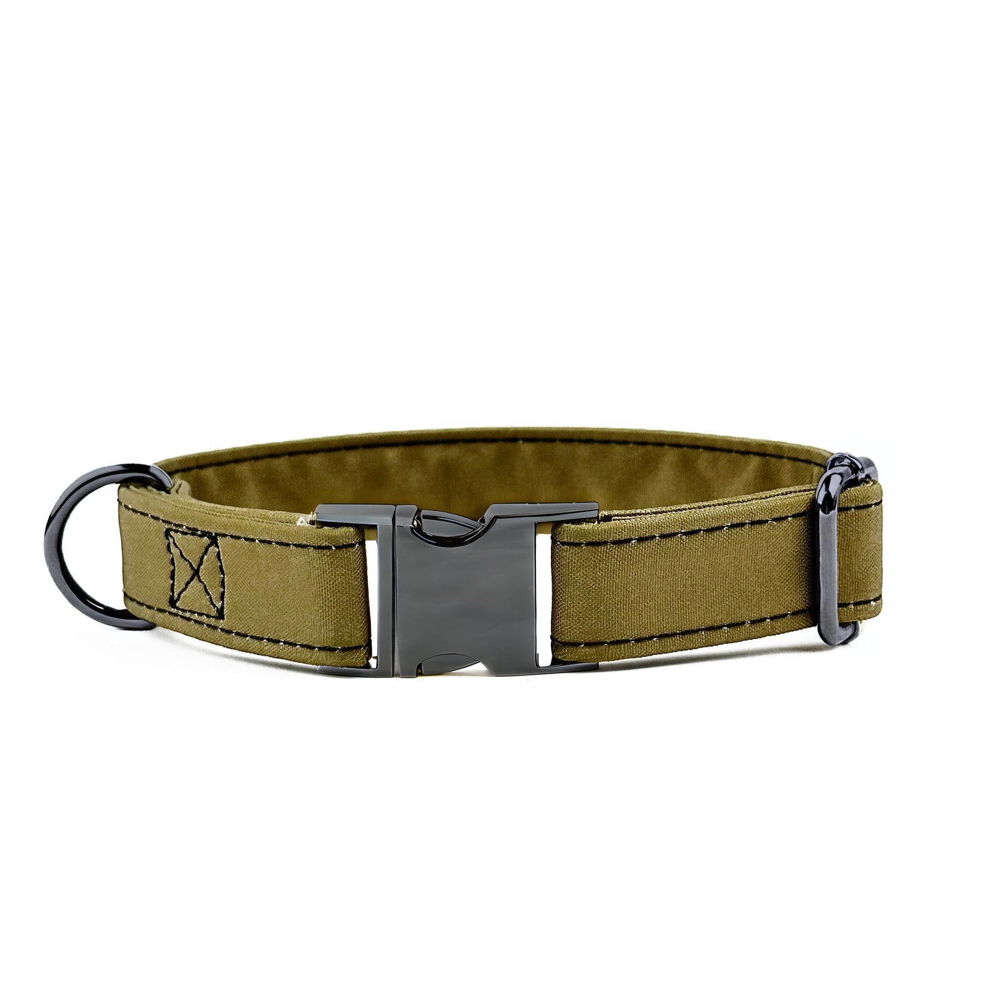 Khaki Design Dog Collar