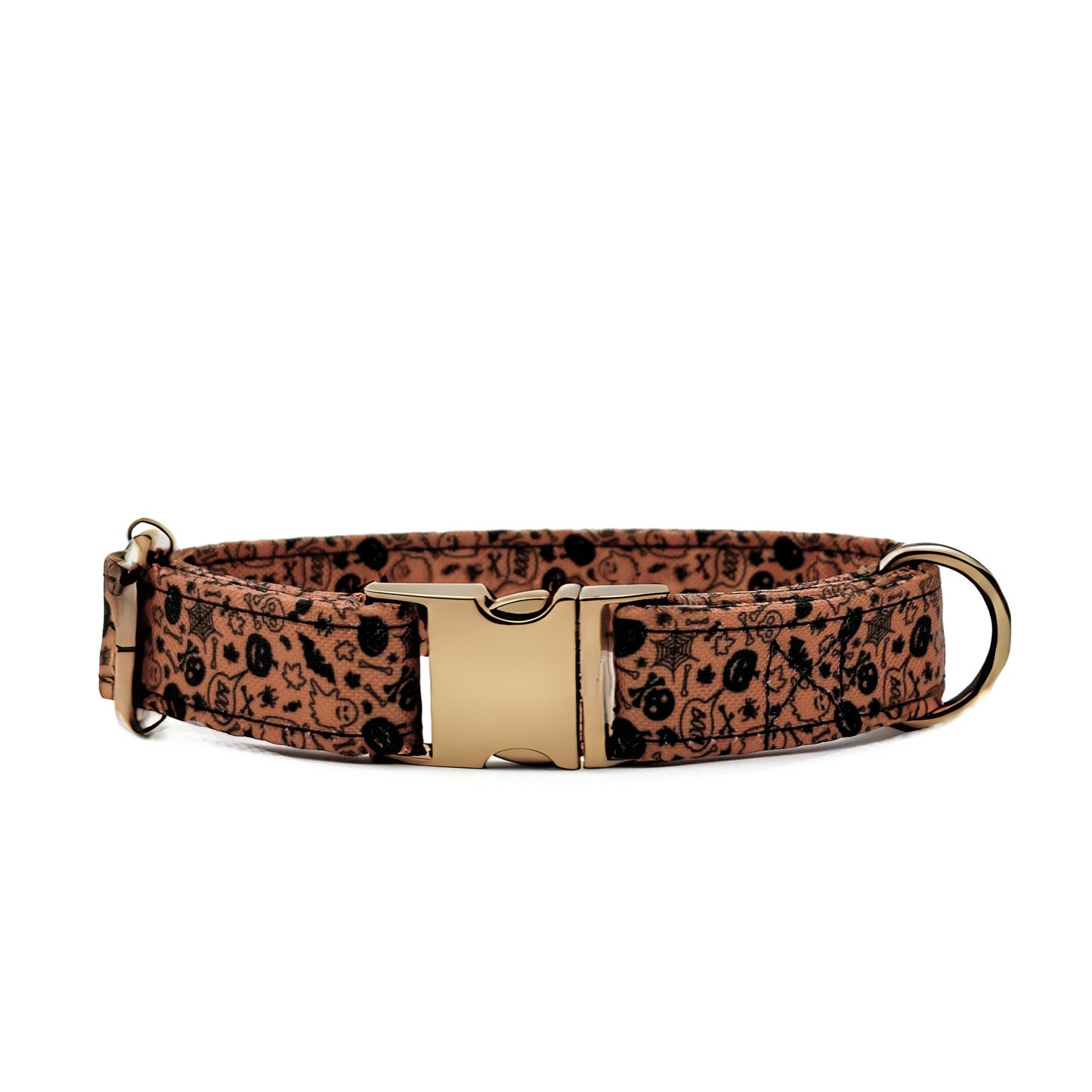 Halloween Orange Pumpkin Dog Collar