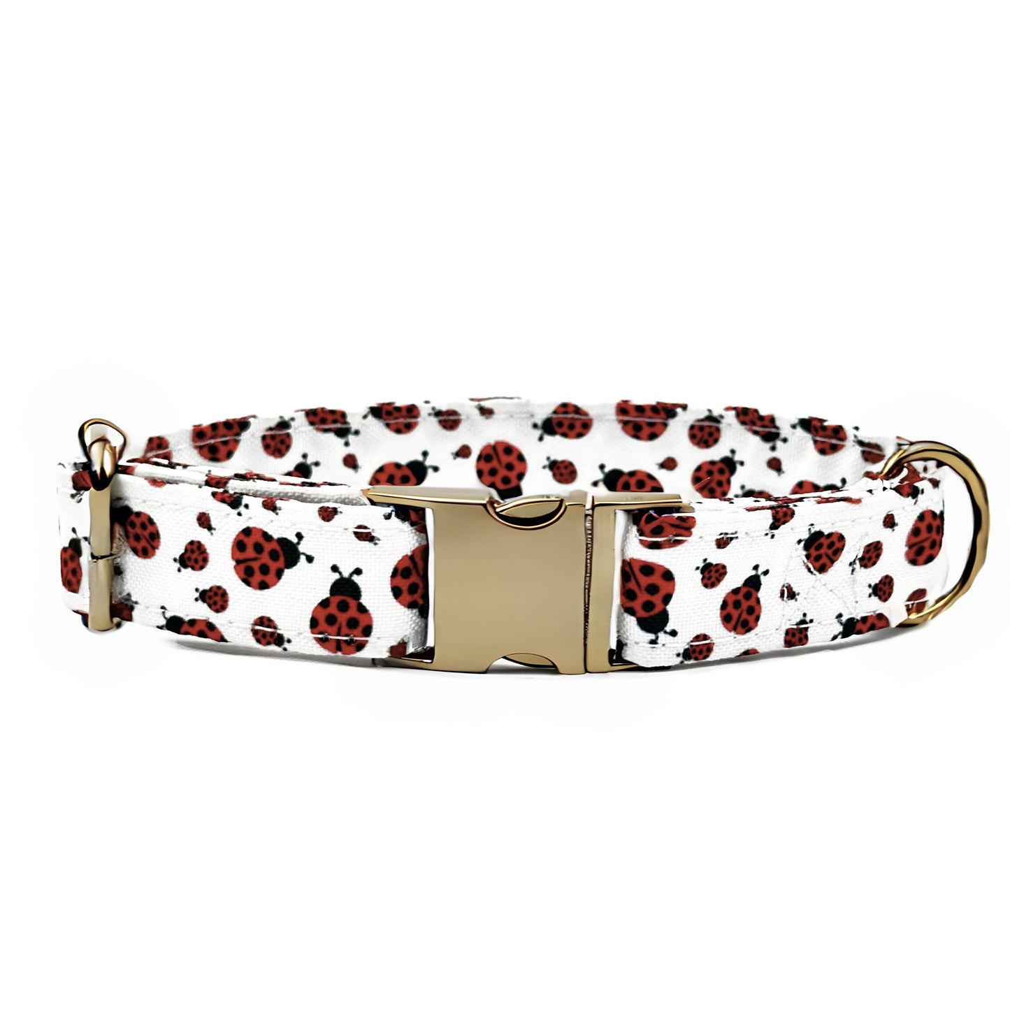 Ladybug Design Dog Collar