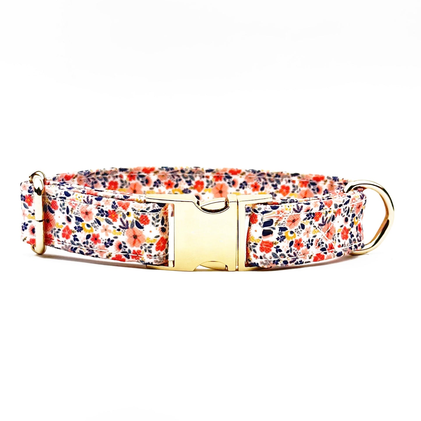 Summer Flowers Design Dog Collar