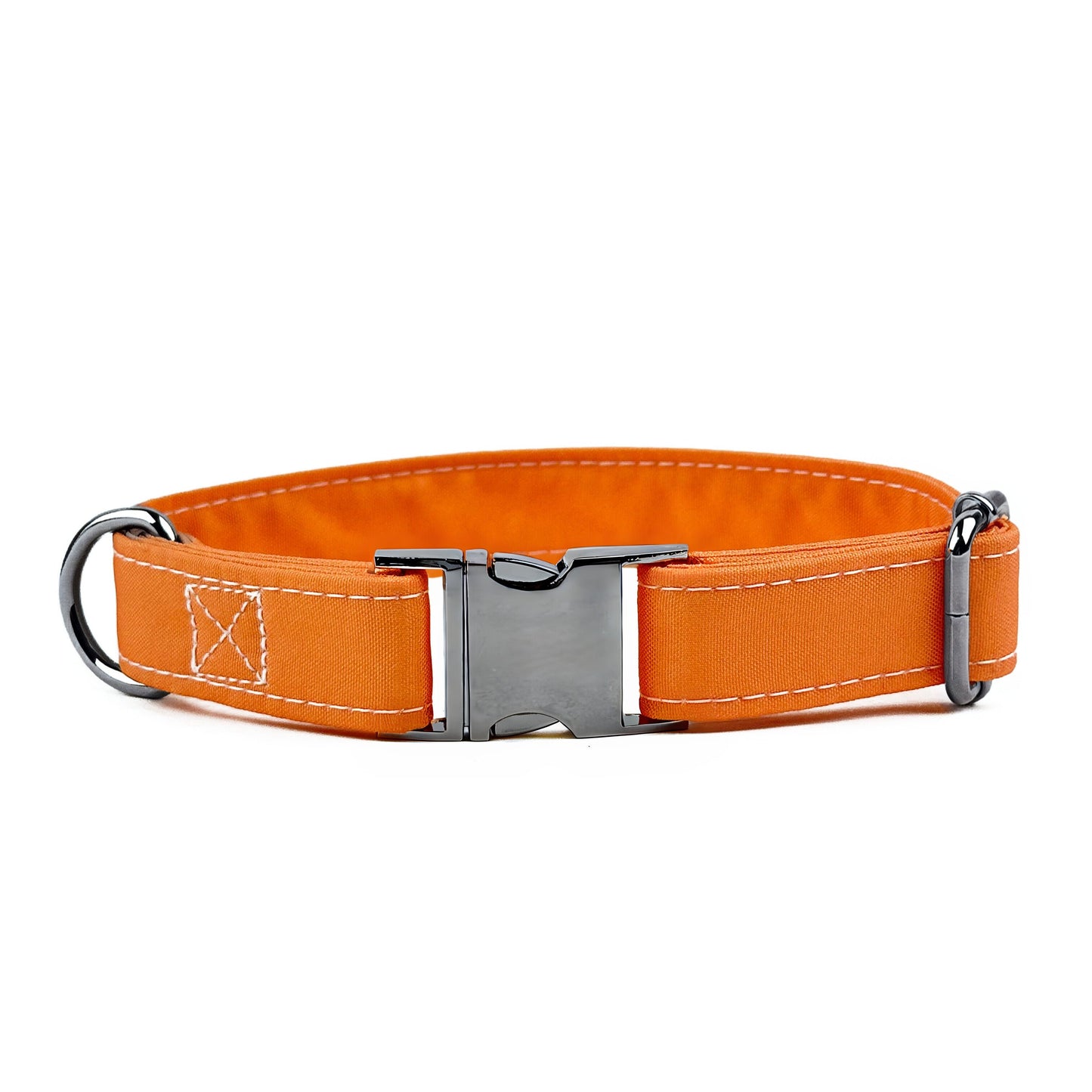 Orange Design Dog Collar