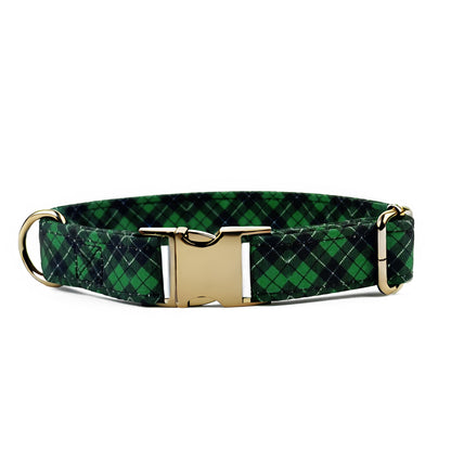 Tartan Design Dog Collar
