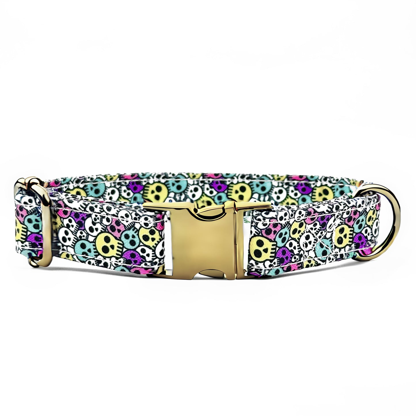 Halloween Skull Design Dog Collar