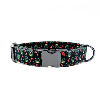 Christmas Spirit Design Dog Collar